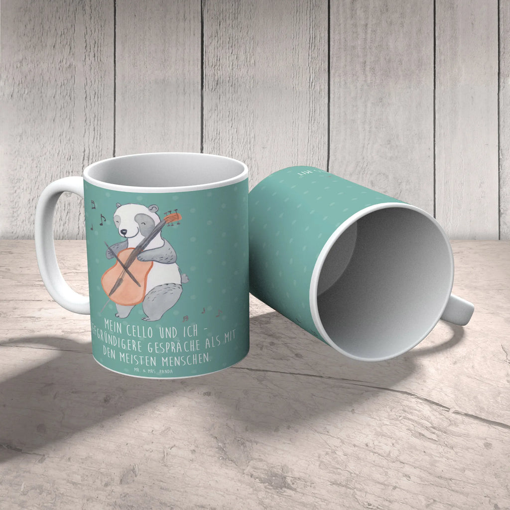 Tasse Violoncello Gespräche Tasse, Tasse mit Zitaten, Keramiktasse, Porzellantasse, Teetasse, Bürotasse, Geschenktasse, Tasse mit Motiven, Kaffeetasse, Instrumente, Geschenke Musiker, Musikliebhaber