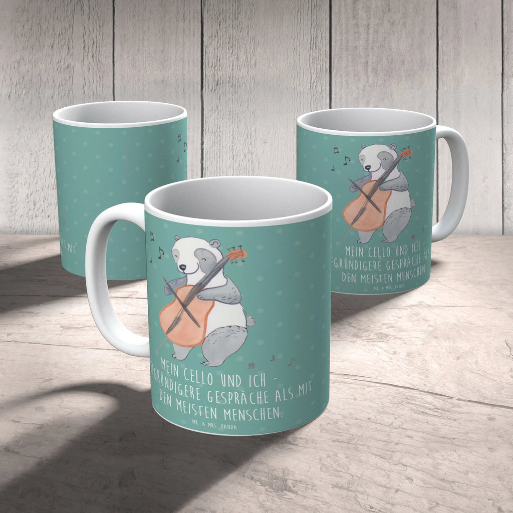 Tasse Violoncello Gespräche Tasse, Tasse mit Zitaten, Keramiktasse, Porzellantasse, Teetasse, Bürotasse, Geschenktasse, Tasse mit Motiven, Kaffeetasse, Instrumente, Geschenke Musiker, Musikliebhaber