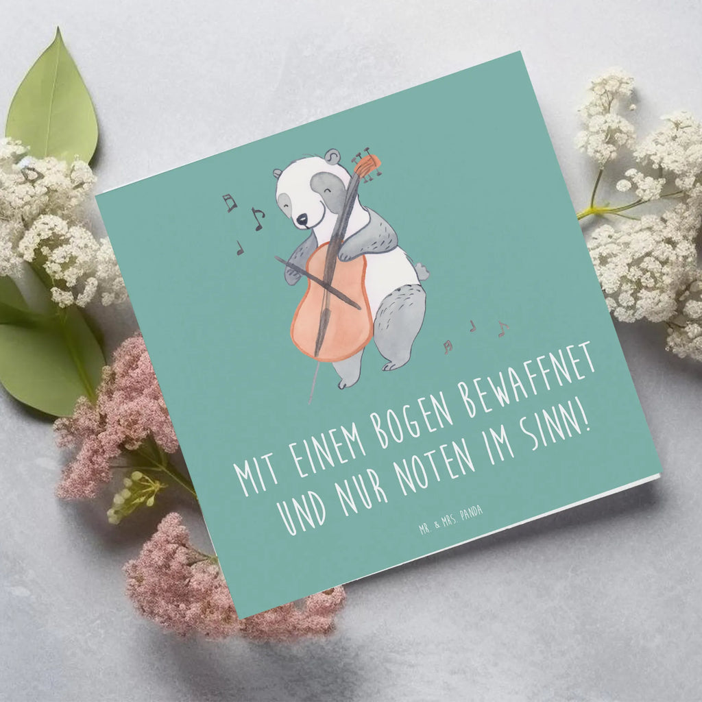 Deluxe Karte Violoncello Magie Karte, Einladungskarte, Grußkarte, Klappkarte, Geburtstagskarte, Glückwunschkarte, Hochwertige Grußkarte, Hochzeitskarte, Hochwertige Klappkarte, Instrumente, Geschenke Musiker, Musikliebhaber