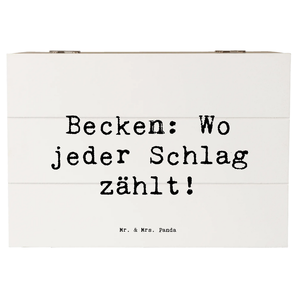 Holzkiste Spruch Becken Holzkiste, Schatzkiste, Erinnerungsbox, Kiste, Geschenkdose, Schatulle, Truhe, Erinnerungskiste, Aufbewahrungsbox, XXL, Dekokiste, Geschenkbox, Instrumente, Geschenke Musiker, Musikliebhaber