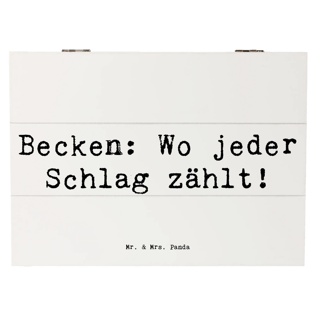 Holzkiste Spruch Becken Holzkiste, Schatzkiste, Erinnerungsbox, Kiste, Geschenkdose, Schatulle, Truhe, Erinnerungskiste, Aufbewahrungsbox, XXL, Dekokiste, Geschenkbox, Instrumente, Geschenke Musiker, Musikliebhaber