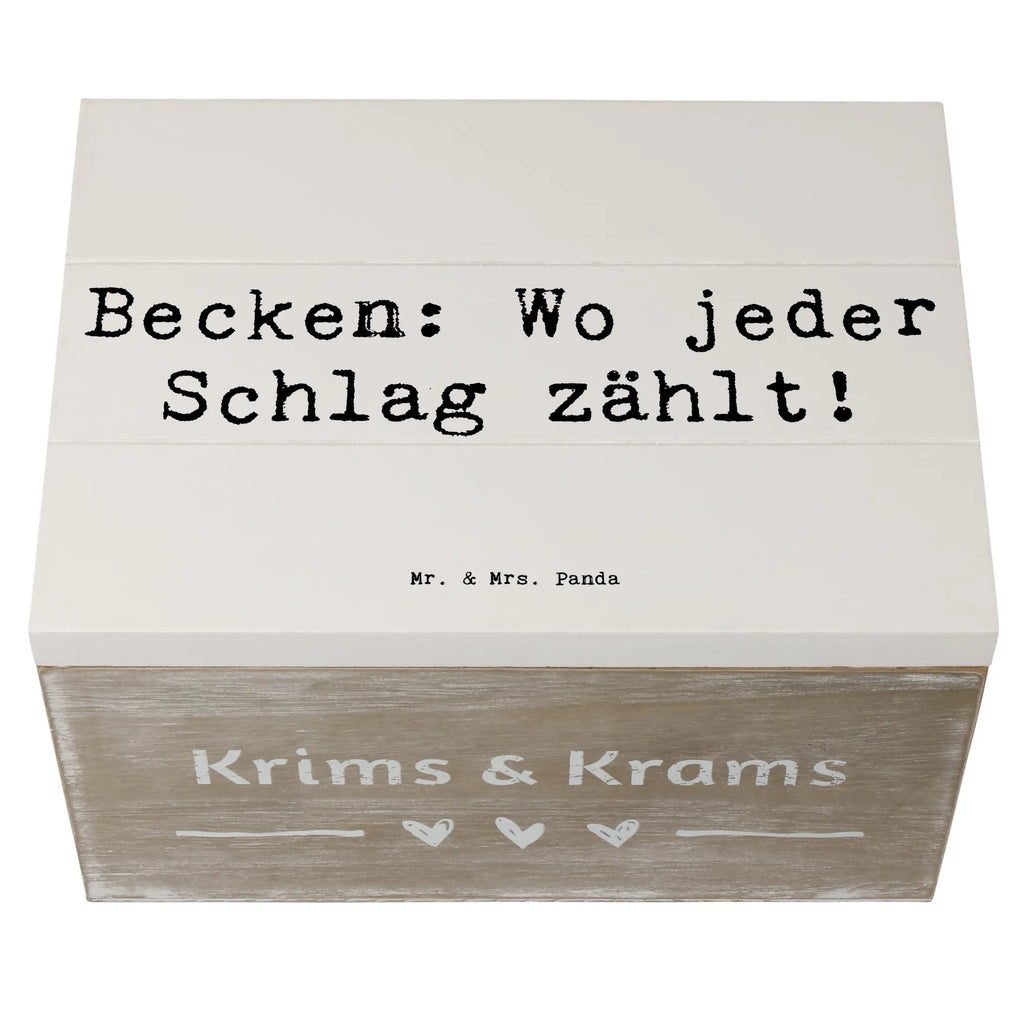 Holzkiste Spruch Becken Holzkiste, Schatzkiste, Erinnerungsbox, Kiste, Geschenkdose, Schatulle, Truhe, Erinnerungskiste, Aufbewahrungsbox, XXL, Dekokiste, Geschenkbox, Instrumente, Geschenke Musiker, Musikliebhaber