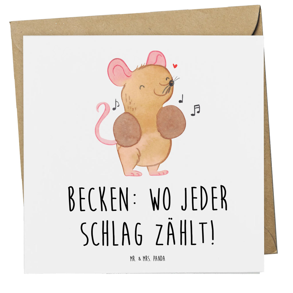 Deluxe Card Becken: Wo jeder Schlag zählt! Einladungskarte, Karte, Hochwertige Grußkarte, Hochwertige Klappkarte, Klappkarte, Glückwunschkarte, Hochzeitskarte, Grußkarte, Geburtstagskarte, Instrumente, Geschenke Musiker, Musikliebhaber