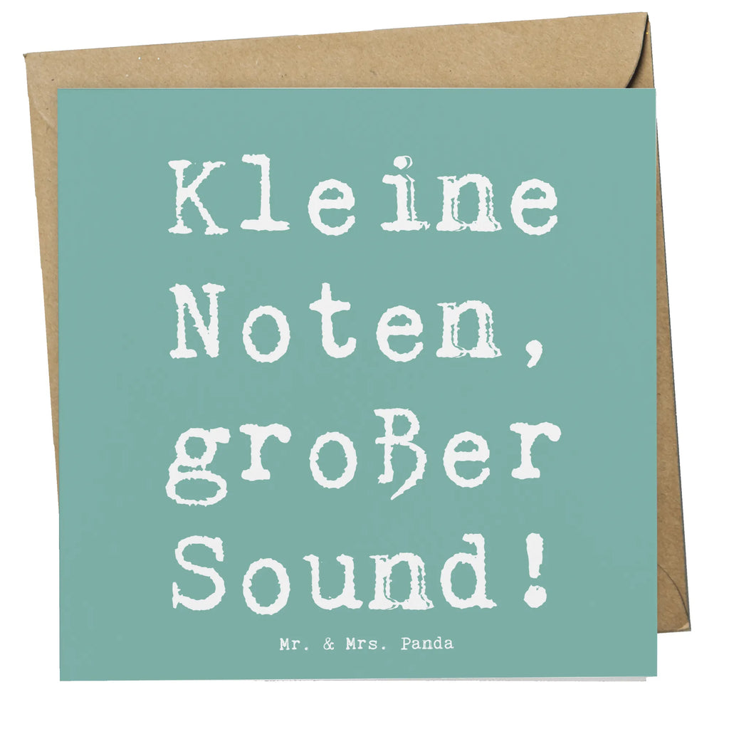 Deluxe Karte Spruch Bassklarinette Sound Einladungskarte, Grußkarte, Hochzeitskarte, Hochwertige Klappkarte, Geburtstagskarte, Klappkarte, Glückwunschkarte, Karte, Hochwertige Grußkarte, Instrumente, Geschenke Musiker, Musikliebhaber