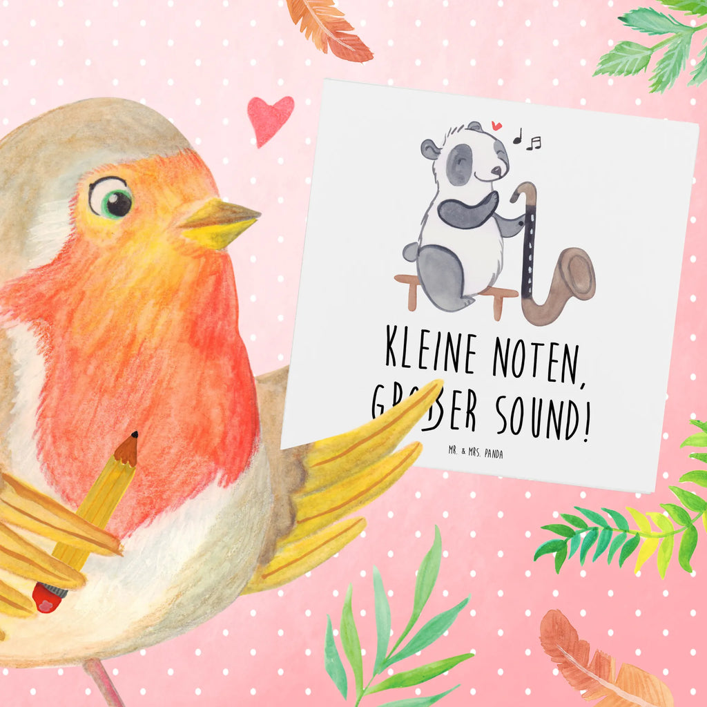 Deluxe Card Kleine Noten, großer Sound! Klappkarte, Karte, Hochwertige Klappkarte, Hochwertige Grußkarte, Grußkarte, Hochzeitskarte, Einladungskarte, Glückwunschkarte, Geburtstagskarte, Instrumente, Geschenke Musiker, Musikliebhaber