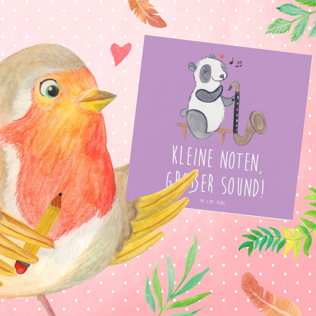 Deluxe Card Kleine Noten, großer Sound! Klappkarte, Karte, Hochwertige Klappkarte, Hochwertige Grußkarte, Grußkarte, Hochzeitskarte, Einladungskarte, Glückwunschkarte, Geburtstagskarte, Instrumente, Geschenke Musiker, Musikliebhaber