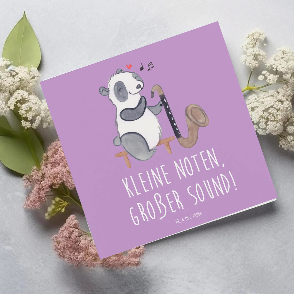 Deluxe Card Kleine Noten, großer Sound! Klappkarte, Karte, Hochwertige Klappkarte, Hochwertige Grußkarte, Grußkarte, Hochzeitskarte, Einladungskarte, Glückwunschkarte, Geburtstagskarte, Instrumente, Geschenke Musiker, Musikliebhaber