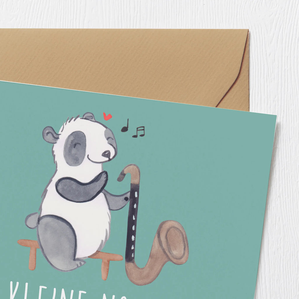 Deluxe Card Kleine Noten, großer Sound! Klappkarte, Karte, Hochwertige Klappkarte, Hochwertige Grußkarte, Grußkarte, Hochzeitskarte, Einladungskarte, Glückwunschkarte, Geburtstagskarte, Instrumente, Geschenke Musiker, Musikliebhaber