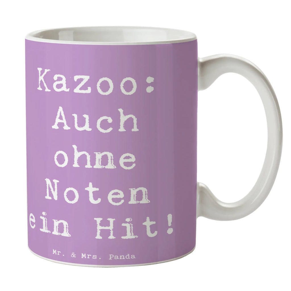 Tasse Spruch Kazoo Hit Teetasse, Kaffeetasse, Keramiktasse, Tasse mit Motiven, Porzellantasse, Tasse mit Zitaten, Tasse, Geschenktasse, Bürotasse, Instrumente, Geschenke Musiker, Musikliebhaber
