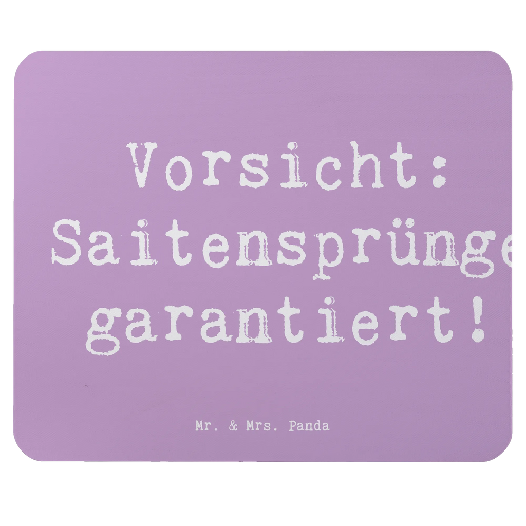 Mauspad Vorsicht: Saitensprünge garantiert! Mousepad, Computer zubehör, Büroausstattung, PC Zubehör, Arbeitszimmer, Mauspad, Einzigartiges Mauspad, Designer Mauspad, Mausunterlage, Mauspad Büro, Instrumente, Geschenke Musiker, Musikliebhaber