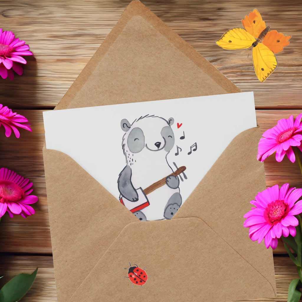 Deluxe Karte Shamisen Abenteuer Hochwertige Grußkarte, Klappkarte, Karte, Geburtstagskarte, Hochwertige Klappkarte, Einladungskarte, Glückwunschkarte, Grußkarte, Hochzeitskarte, Instrumente, Geschenke Musiker, Musikliebhaber