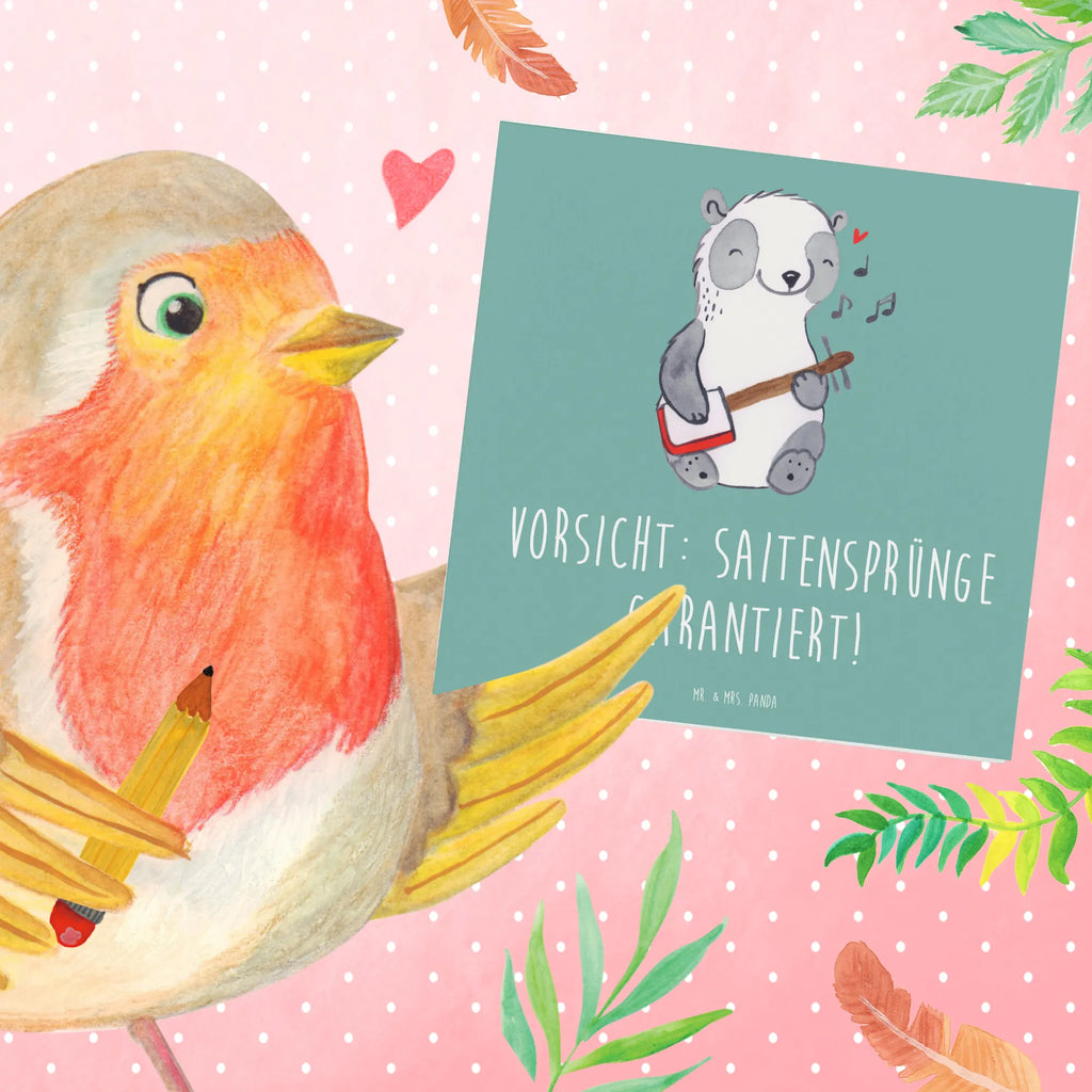 Deluxe Karte Shamisen Abenteuer Hochwertige Grußkarte, Klappkarte, Karte, Geburtstagskarte, Hochwertige Klappkarte, Einladungskarte, Glückwunschkarte, Grußkarte, Hochzeitskarte, Instrumente, Geschenke Musiker, Musikliebhaber