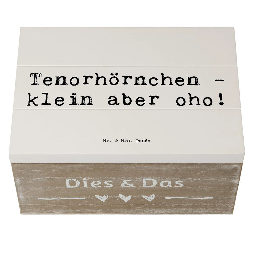 Holzkiste Spruch Tenorhörnchen Magie Truhe, Schatulle, Dekokiste, Schatzkiste, Erinnerungsbox, Kiste, Holzkiste, Geschenkdose, Erinnerungskiste, Aufbewahrungsbox, Geschenkbox, XXL, Instrumente, Geschenke Musiker, Musikliebhaber