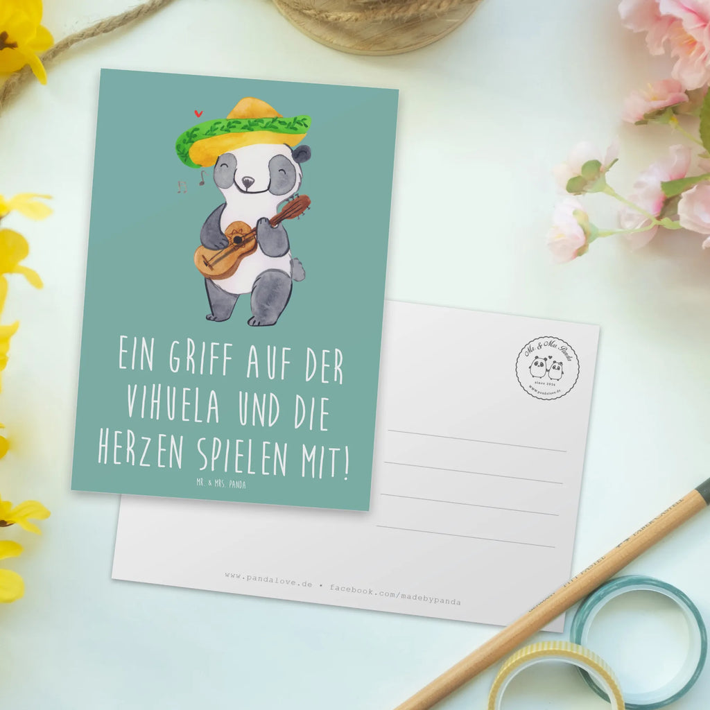 Postcard Ein Griff auf der Vihuela und die Herzen spielen mit! Ansichtskarten, Ansichtskarte, Karte, Geschenkkarte, Einladungskarte, Einladung Geburtstag, Einladungskarten Geburtstag, Dankeskarte, Postkarte, Grußkarte, Einladung, Geburtstagskarte, Instrumente, Geschenke Musiker, Musikliebhaber