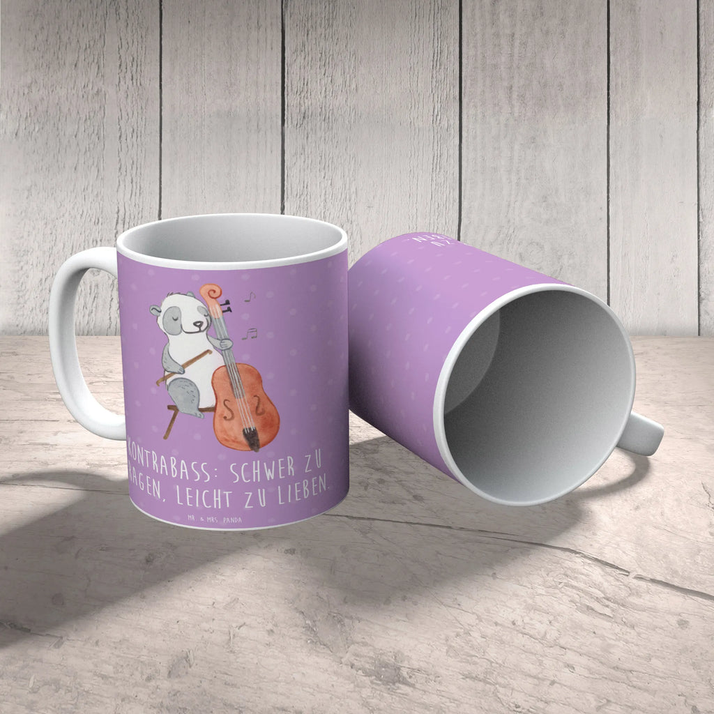 Tasse Kontrabass Liebe Geschenktasse, Porzellantasse, Bürotasse, Keramiktasse, Tasse, Kaffeetasse, Tasse mit Zitaten, Tasse mit Motiven, Teetasse, Instrumente, Geschenke Musiker, Musikliebhaber