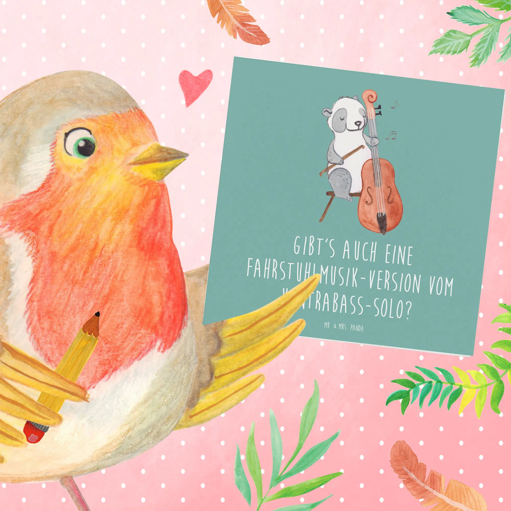 Deluxe Card Gibt's auch eine Fahrstuhlmusik-Version vom Kontrabass-Solo? Hochwertige Grußkarte, Grußkarte, Hochzeitskarte, Glückwunschkarte, Karte, Hochwertige Klappkarte, Einladungskarte, Geburtstagskarte, Klappkarte, Instrumente, Geschenke Musiker, Musikliebhaber
