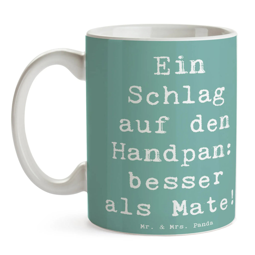 Tasse Spruch Handpan Zauber Tasse mit Motiven, Teetasse, Bürotasse, Porzellantasse, Keramiktasse, Geschenktasse, Tasse mit Zitaten, Kaffeetasse, Tasse, Instrumente, Geschenke Musiker, Musikliebhaber