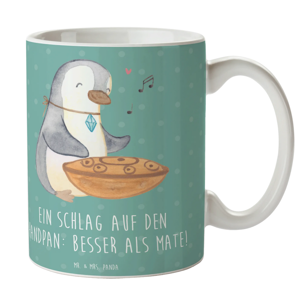 Mug Ein Schlag auf den Handpan: besser als Mate! Tasse mit Motiven, Porzellantasse, Bürotasse, Tasse mit Zitaten, Tasse, Keramiktasse, Teetasse, Kaffeetasse, Geschenktasse, Instrumente, Geschenke Musiker, Musikliebhaber