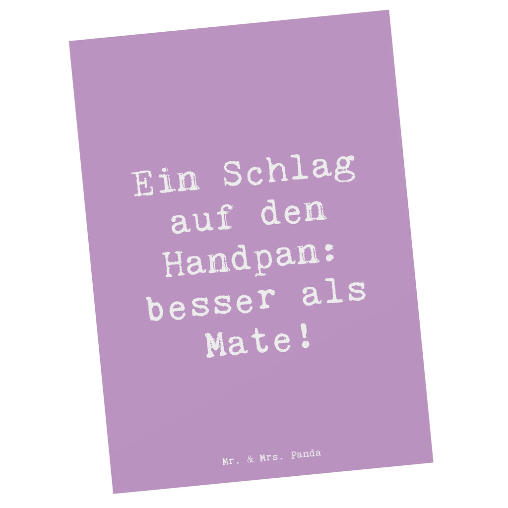 Postkarte Spruch Handpan Zauber Karte, Ansichtskarte, Geschenkkarte, Einladung, Postkarte, Ansichtskarten, Einladungskarte, Einladung Geburtstag, Grußkarte, Dankeskarte, Geburtstagskarte, Einladungskarten Geburtstag, Instrumente, Geschenke Musiker, Musikliebhaber