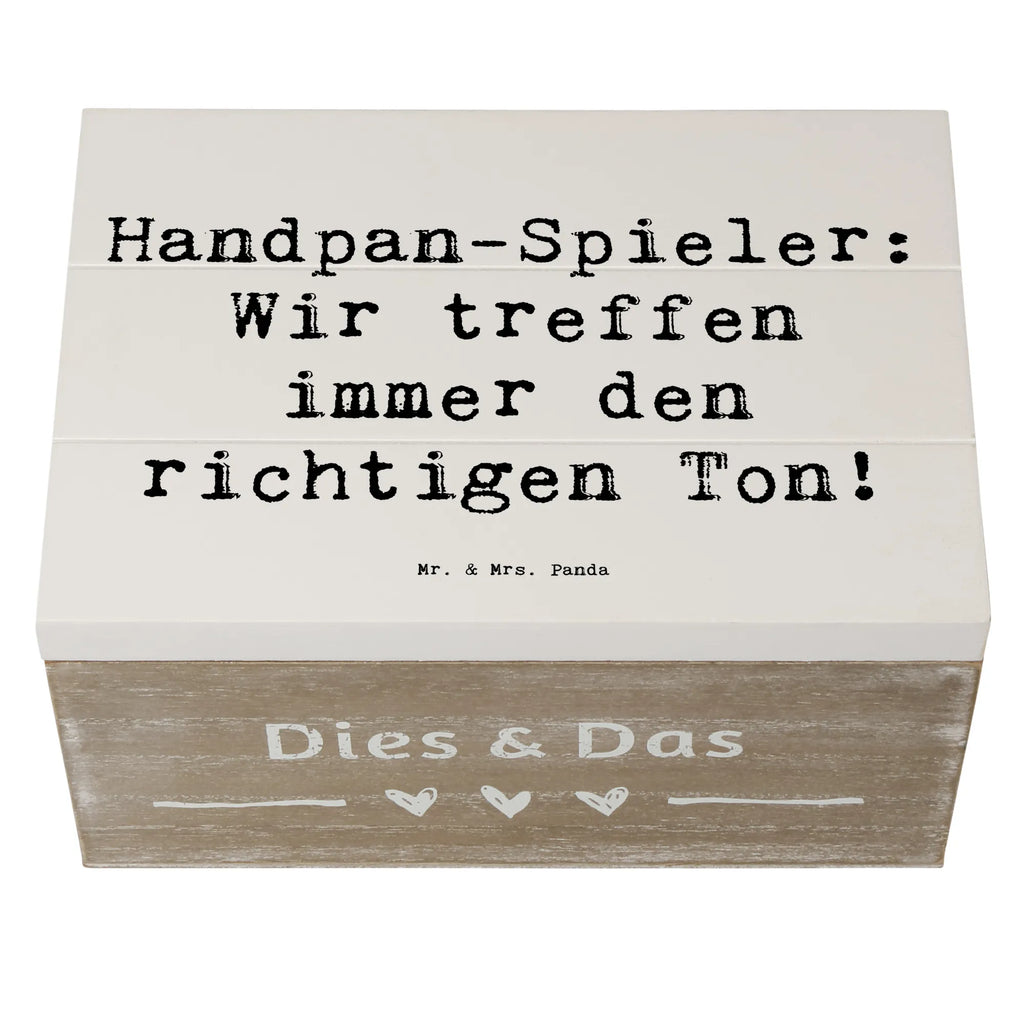 Holzkiste Spruch Handpan Spieler Erinnerungsbox, Aufbewahrungsbox, Geschenkbox, Dekokiste, Holzkiste, Geschenkdose, Truhe, Erinnerungskiste, Schatulle, Kiste, XXL, Schatzkiste, Instrumente, Geschenke Musiker, Musikliebhaber