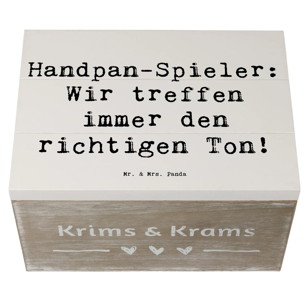 Holzkiste Spruch Handpan Spieler Erinnerungsbox, Aufbewahrungsbox, Geschenkbox, Dekokiste, Holzkiste, Geschenkdose, Truhe, Erinnerungskiste, Schatulle, Kiste, XXL, Schatzkiste, Instrumente, Geschenke Musiker, Musikliebhaber