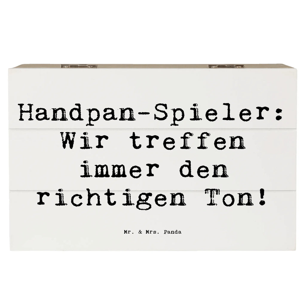 Holzkiste Spruch Handpan Spieler Erinnerungsbox, Aufbewahrungsbox, Geschenkbox, Dekokiste, Holzkiste, Geschenkdose, Truhe, Erinnerungskiste, Schatulle, Kiste, XXL, Schatzkiste, Instrumente, Geschenke Musiker, Musikliebhaber