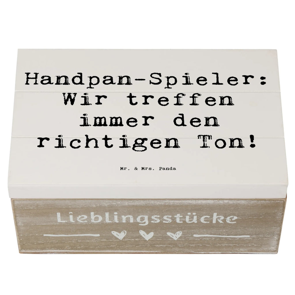 Holzkiste Spruch Handpan Spieler Erinnerungsbox, Aufbewahrungsbox, Geschenkbox, Dekokiste, Holzkiste, Geschenkdose, Truhe, Erinnerungskiste, Schatulle, Kiste, XXL, Schatzkiste, Instrumente, Geschenke Musiker, Musikliebhaber