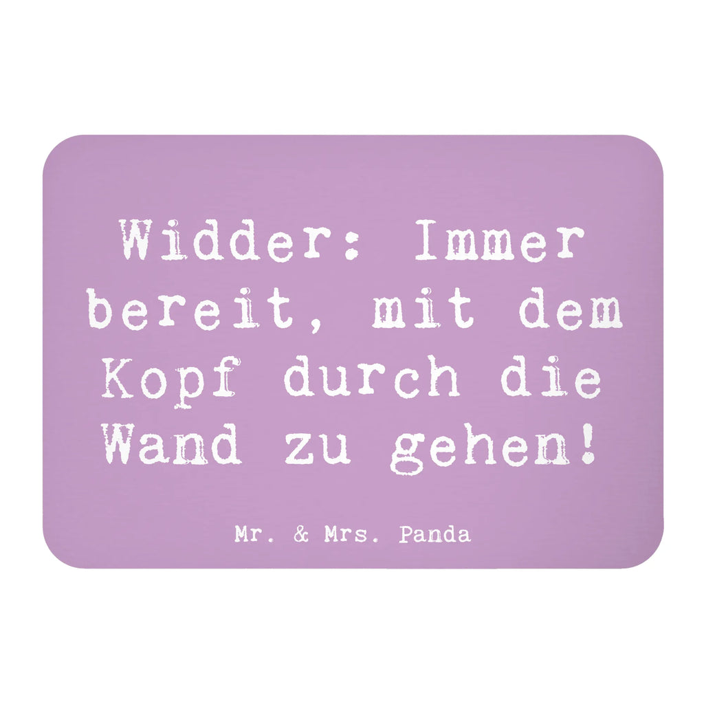 Magnet Saying Widder: Immer bereit, mit dem Kopf durch die Wand zu gehen! Motivmagnete, Kühlschrank Dekoration, Dekomagnet, Souvenir Magnet, Pinnwandmagnet, Kühlschrankmagnet, Whiteboard Magnet, Notiz Magnet, Tierkreiszeichen, Sternzeichen, Horoskop, Astrologie, Aszendent