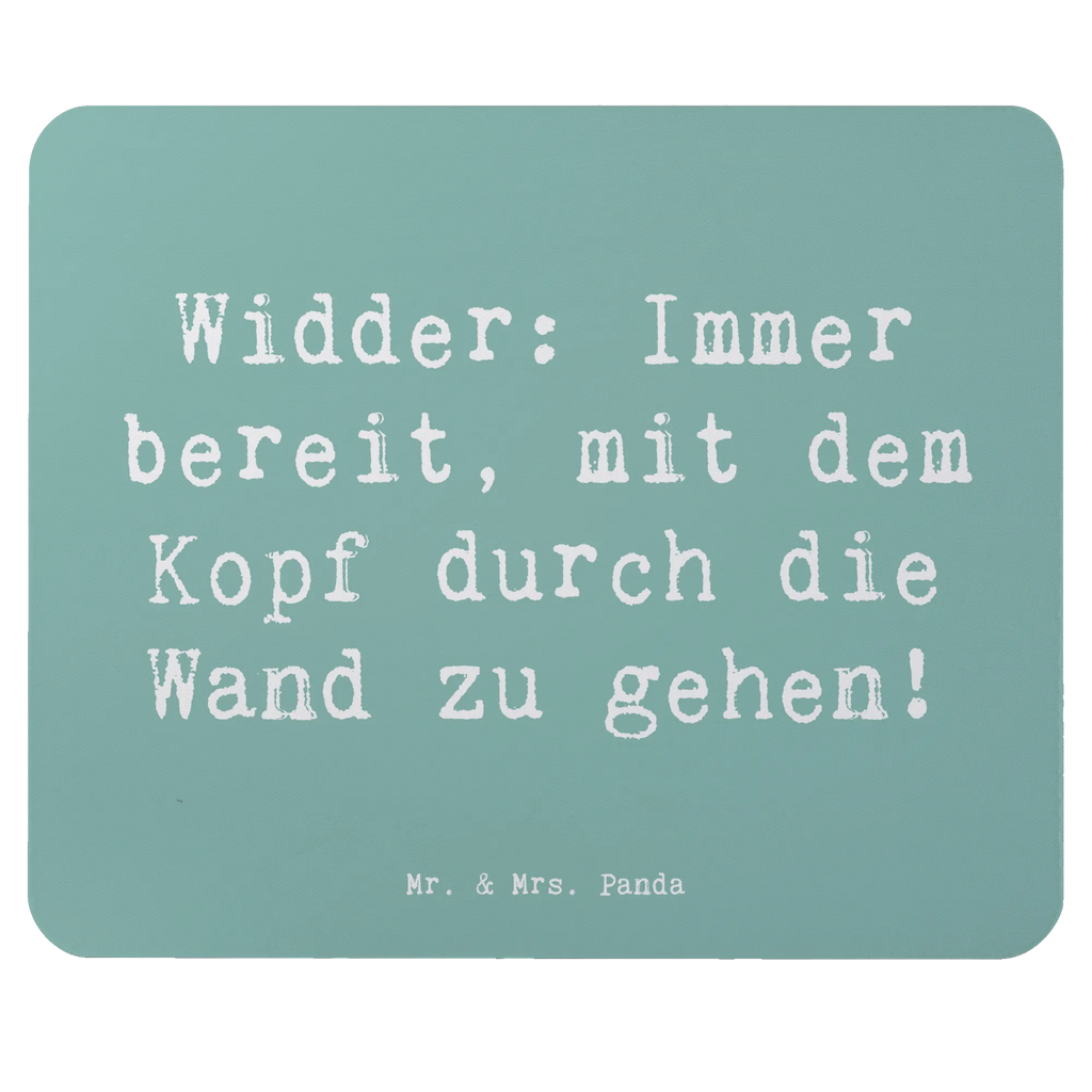 Mouse mat Saying Widder: Immer bereit, mit dem Kopf durch die Wand zu gehen! Computer zubehör, Arbeitszimmer, Mousepad, Mauspad, Mausunterlage, Mauspad Büro, Büroausstattung, Einzigartiges Mauspad, Designer Mauspad, PC Zubehör, Tierkreiszeichen, Sternzeichen, Horoskop, Astrologie, Aszendent