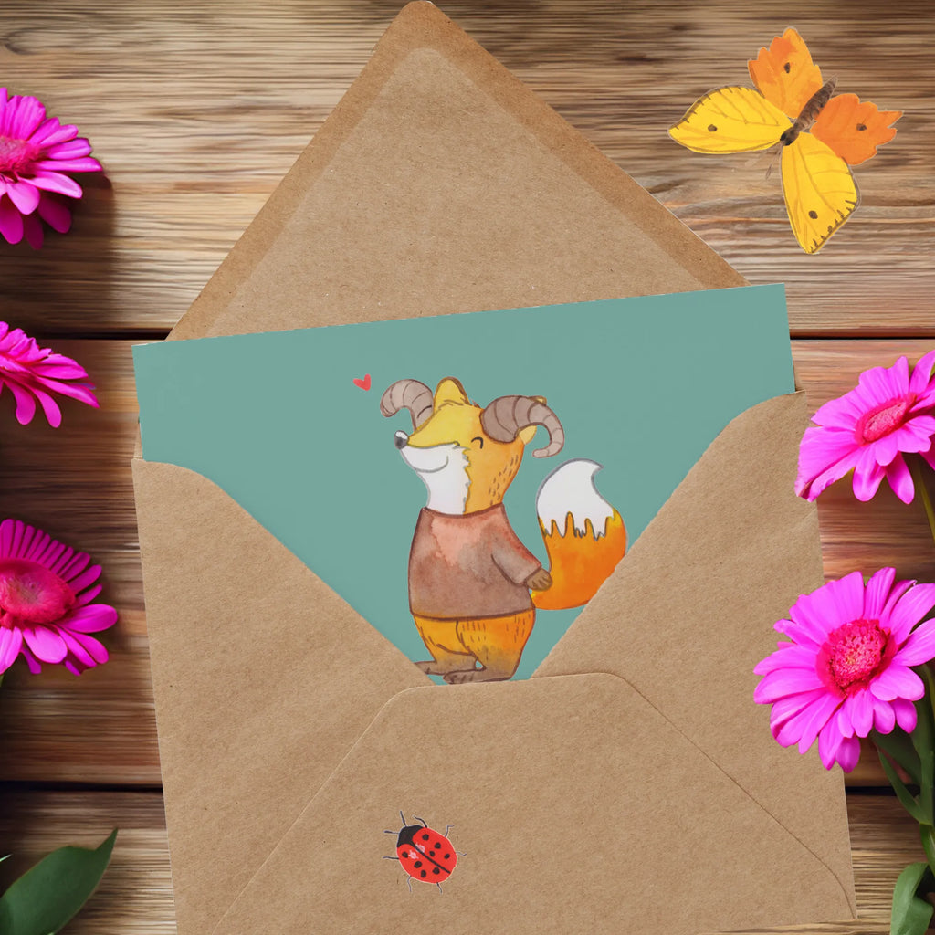 Deluxe Karte Widder Feuer Geburtstagskarte, Einladungskarte, Glückwunschkarte, Hochzeitskarte, Hochwertige Grußkarte, Grußkarte, Karte, Klappkarte, Hochwertige Klappkarte, Tierkreiszeichen, Sternzeichen, Horoskop, Astrologie, Aszendent