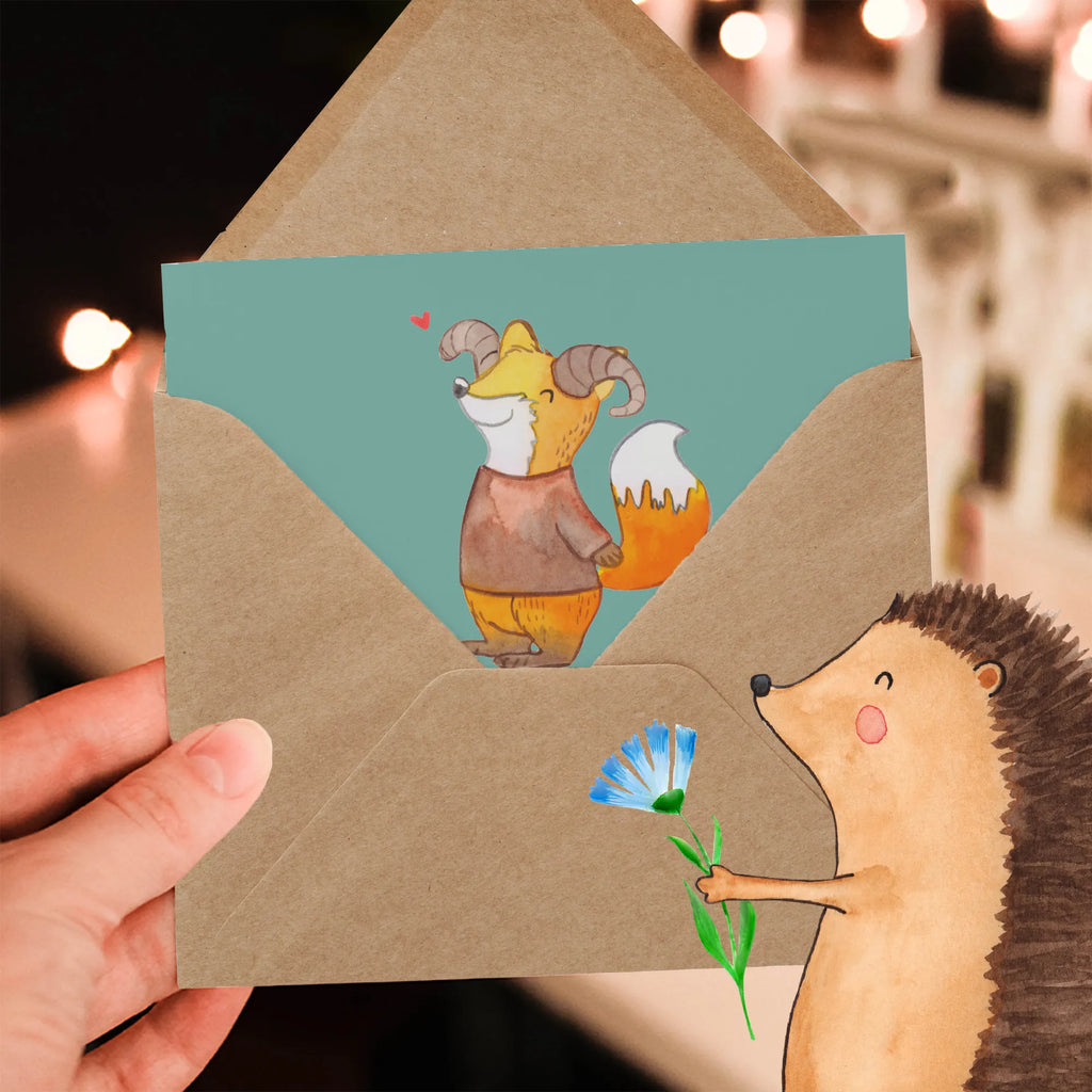 Deluxe Karte Widder Feuer Geburtstagskarte, Einladungskarte, Glückwunschkarte, Hochzeitskarte, Hochwertige Grußkarte, Grußkarte, Karte, Klappkarte, Hochwertige Klappkarte, Tierkreiszeichen, Sternzeichen, Horoskop, Astrologie, Aszendent