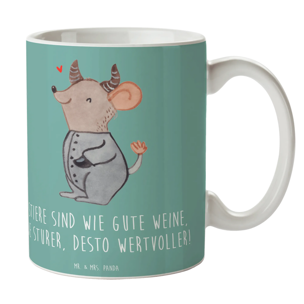 Mug Stiere sind wie gute Weine, je sturer, desto wertvoller! Tasse, Teetasse, Tasse mit Motiven, Keramiktasse, Tasse mit Zitaten, Kaffeetasse, Porzellantasse, Bürotasse, Geschenktasse, Tierkreiszeichen, Sternzeichen, Horoskop, Astrologie, Aszendent