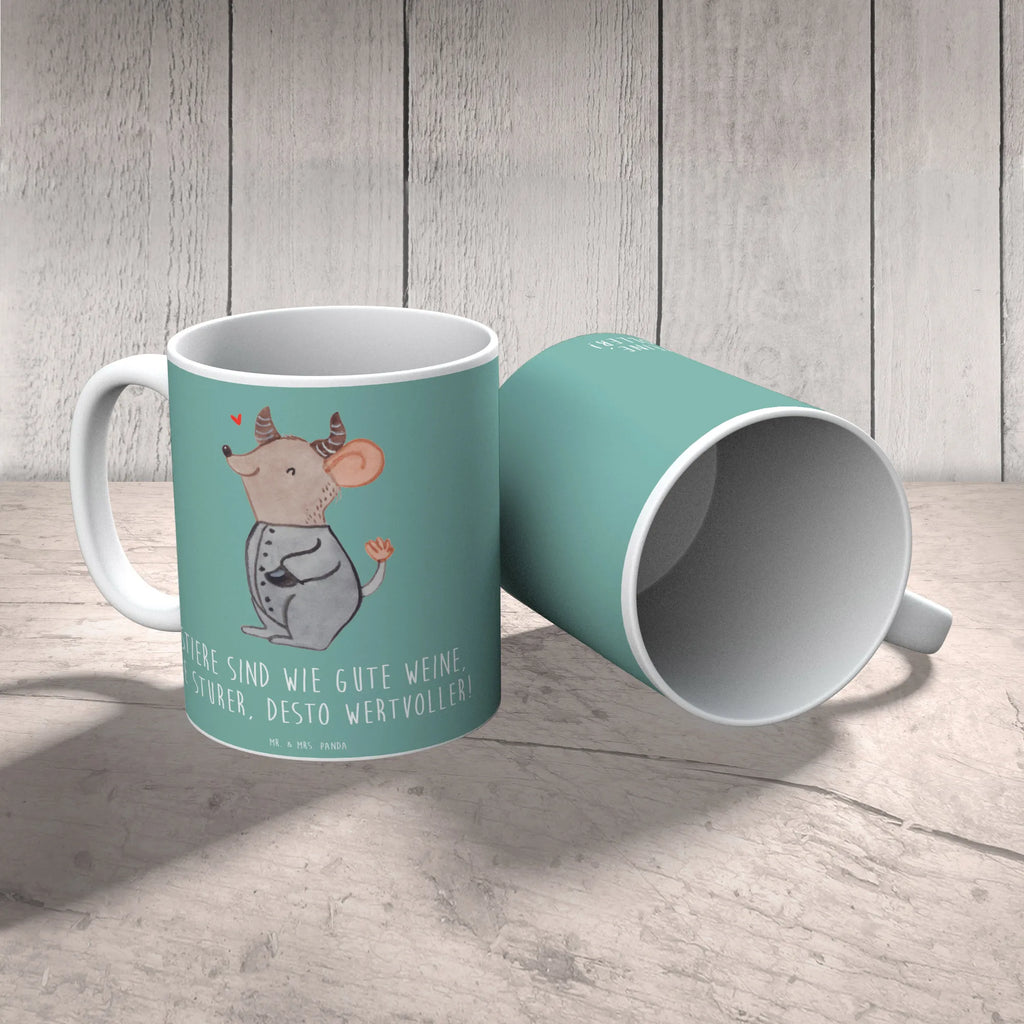 Mug Stiere sind wie gute Weine, je sturer, desto wertvoller! Tasse, Teetasse, Tasse mit Motiven, Keramiktasse, Tasse mit Zitaten, Kaffeetasse, Porzellantasse, Bürotasse, Geschenktasse, Tierkreiszeichen, Sternzeichen, Horoskop, Astrologie, Aszendent