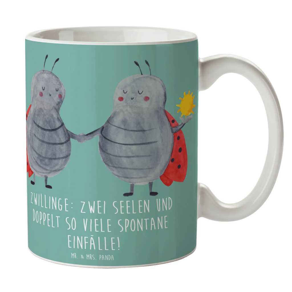 Tasse Zwillinge Abenteuer Keramiktasse, Tasse mit Zitaten, Tasse, Teetasse, Kaffeetasse, Tasse mit Motiven, Geschenktasse, Bürotasse, Porzellantasse, Tierkreiszeichen, Sternzeichen, Horoskop, Astrologie, Aszendent