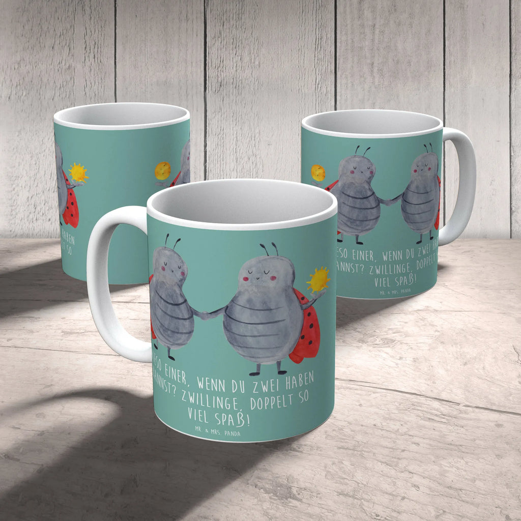 Mug Wieso einer, wenn du zwei haben kannst? Zwillinge, doppelt so viel Spaß! Geschenktasse, Keramiktasse, Tasse, Porzellantasse, Tasse mit Motiven, Kaffeetasse, Tasse mit Zitaten, Teetasse, Bürotasse, Tierkreiszeichen, Sternzeichen, Horoskop, Astrologie, Aszendent