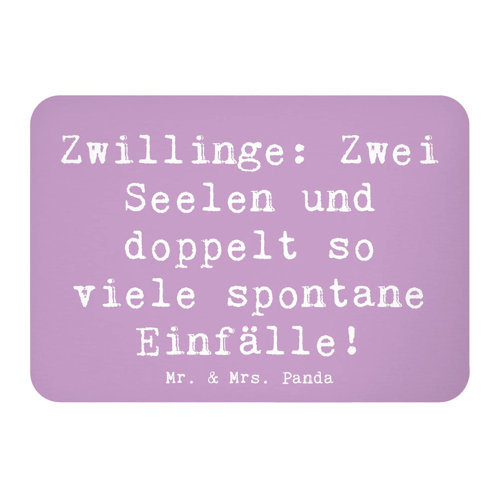 Magnet Saying Zwillinge: Zwei Seelen und doppelt so viele spontane Einfälle! Motivmagnete, Souvenir Magnet, Pinnwandmagnet, Kühlschrank Dekoration, Notiz Magnet, Dekomagnet, Whiteboard Magnet, Kühlschrankmagnet, Tierkreiszeichen, Sternzeichen, Horoskop, Astrologie, Aszendent