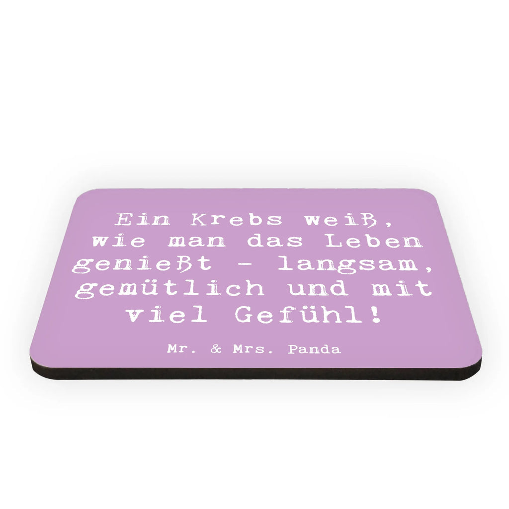 Magnet Spruch Krebs Genießer Whiteboard Magnet, Kühlschrank Dekoration, Notiz Magnet, Dekomagnet, Kühlschrankmagnet, Souvenir Magnet, Pinnwandmagnet, Motivmagnete, Tierkreiszeichen, Sternzeichen, Horoskop, Astrologie, Aszendent