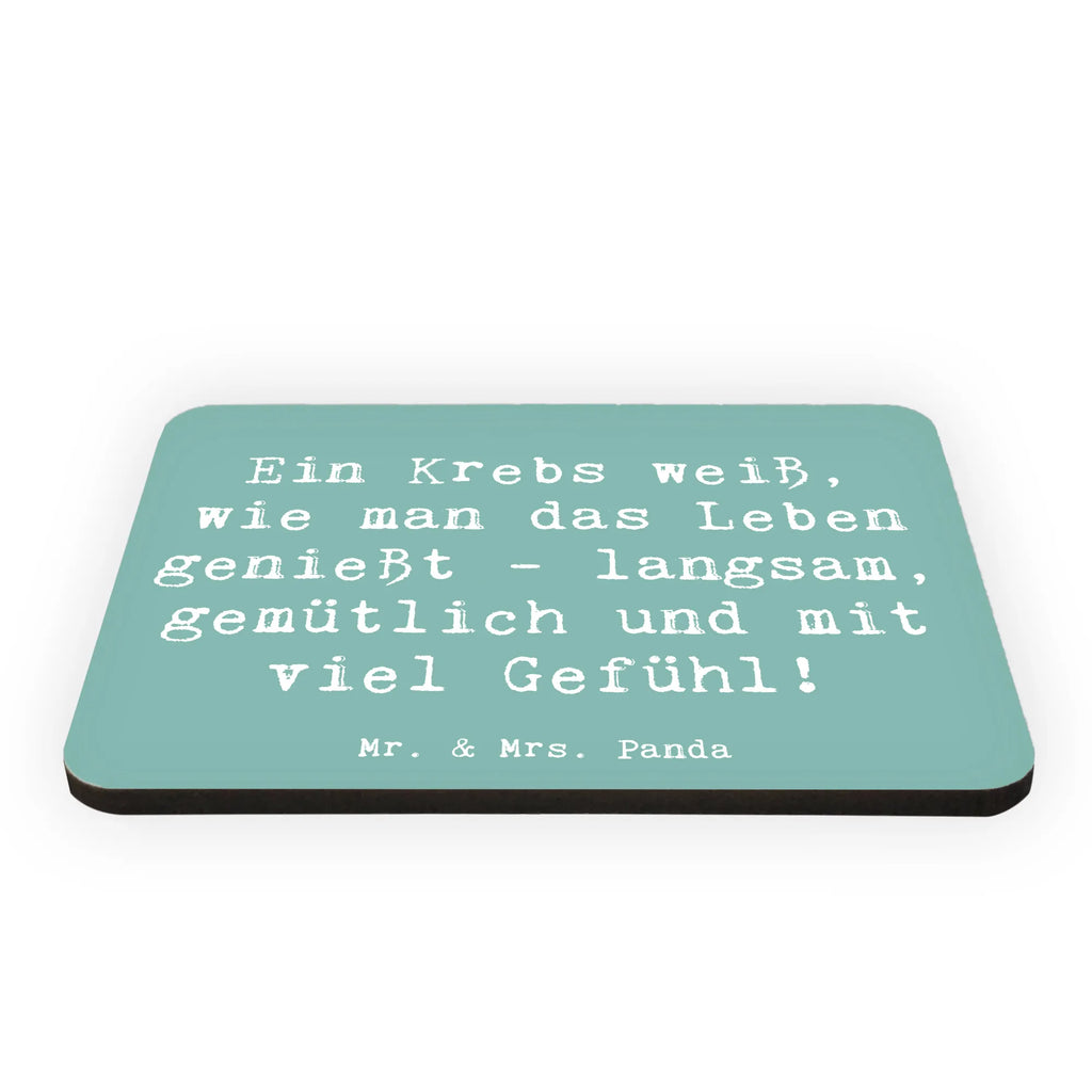 Magnet Spruch Krebs Genießer Whiteboard Magnet, Kühlschrank Dekoration, Notiz Magnet, Dekomagnet, Kühlschrankmagnet, Souvenir Magnet, Pinnwandmagnet, Motivmagnete, Tierkreiszeichen, Sternzeichen, Horoskop, Astrologie, Aszendent