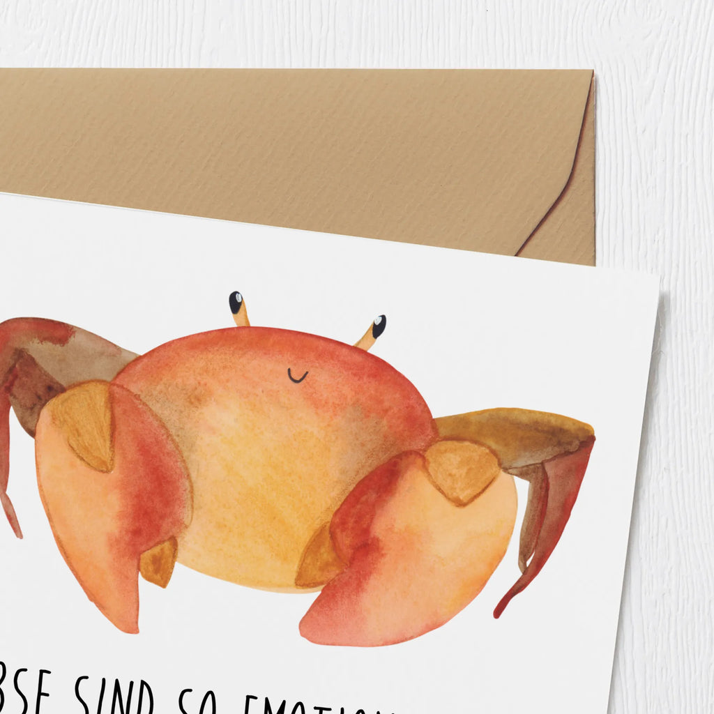 Deluxe Karte Emotionaler Krebs Klappkarte, Hochzeitskarte, Hochwertige Grußkarte, Hochwertige Klappkarte, Grußkarte, Glückwunschkarte, Geburtstagskarte, Karte, Einladungskarte, Tierkreiszeichen, Sternzeichen, Horoskop, Astrologie, Aszendent