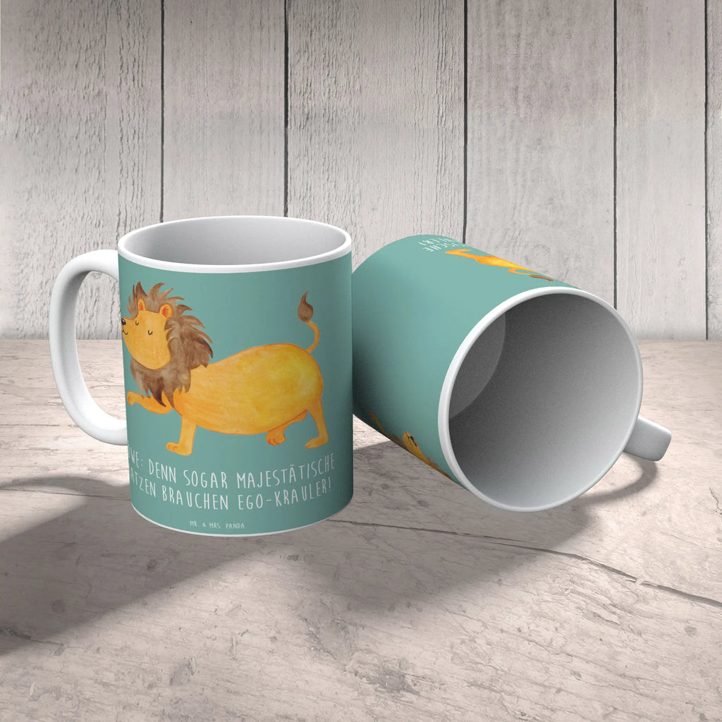 Tasse Majestätischer Löwe Kaffeetasse, Teetasse, Tasse mit Motiven, Porzellantasse, Tasse mit Zitaten, Tasse, Bürotasse, Keramiktasse, Geschenktasse, Tierkreiszeichen, Sternzeichen, Horoskop, Astrologie, Aszendent