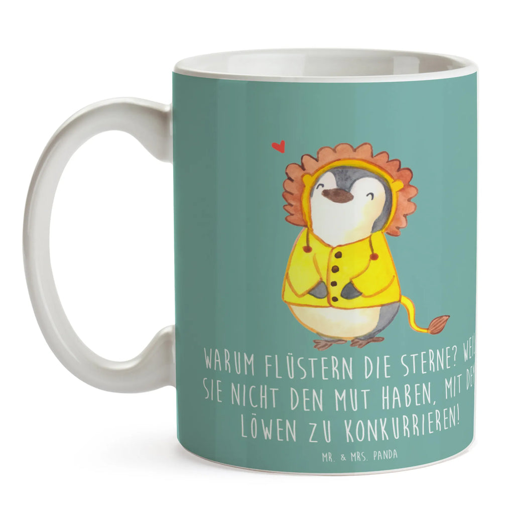 Tasse Sterne und Löwe Kaffeetasse, Keramiktasse, Geschenktasse, Porzellantasse, Bürotasse, Teetasse, Tasse mit Motiven, Tasse, Tasse mit Zitaten, Tierkreiszeichen, Sternzeichen, Horoskop, Astrologie, Aszendent