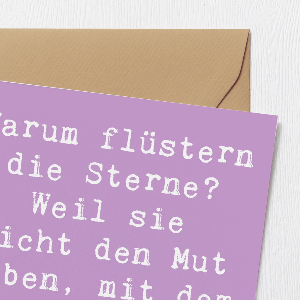 Deluxe Karte Spruch Sterne und Löwe Einladungskarte, Karte, Hochwertige Klappkarte, Glückwunschkarte, Hochwertige Grußkarte, Hochzeitskarte, Grußkarte, Klappkarte, Geburtstagskarte, Tierkreiszeichen, Sternzeichen, Horoskop, Astrologie, Aszendent
