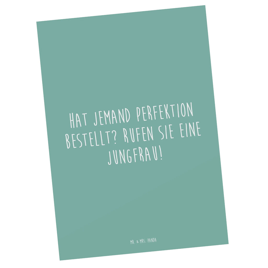 Postcard Hat jemand Perfektion bestellt? Rufen Sie eine Jungfrau! Geburtstagskarte, Einladungskarten Geburtstag, Postkarte, Grußkarte, Geschenkkarte, Einladungskarte, Einladung Geburtstag, Ansichtskarten, Karte, Einladung, Ansichtskarte, Dankeskarte, Tierkreiszeichen, Sternzeichen, Horoskop, Astrologie, Aszendent