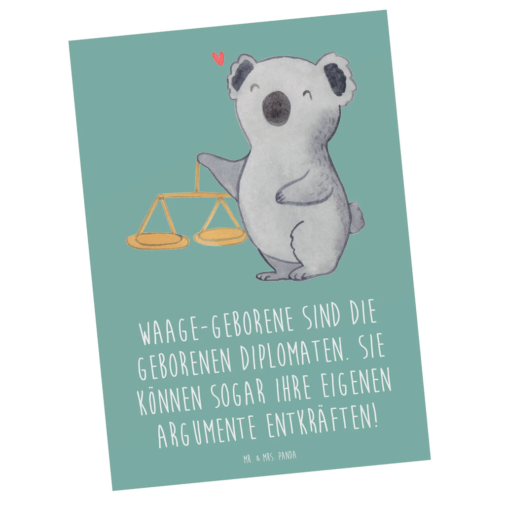 Postcard Waage-Geborene sind die geborenen Diplomaten. Sie können sogar ihre eigenen Argumente entkräften! Dankeskarte, Geburtstagskarte, Karte, Ansichtskarten, Einladung, Geschenkkarte, Ansichtskarte, Einladungskarte, Einladung Geburtstag, Einladungskarten Geburtstag, Grußkarte, Postkarte, Tierkreiszeichen, Sternzeichen, Horoskop, Astrologie, Aszendent