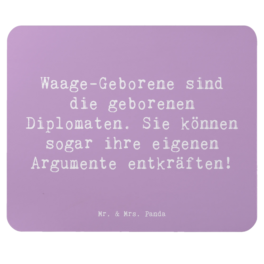 Mouse mat Saying Waage-Geborene sind die geborenen Diplomaten. Sie können sogar ihre eigenen Argumente entkräften! Mousepad, Computer zubehör, Büroausstattung, PC Zubehör, Arbeitszimmer, Mauspad, Einzigartiges Mauspad, Designer Mauspad, Mausunterlage, Mauspad Büro, Tierkreiszeichen, Sternzeichen, Horoskop, Astrologie, Aszendent
