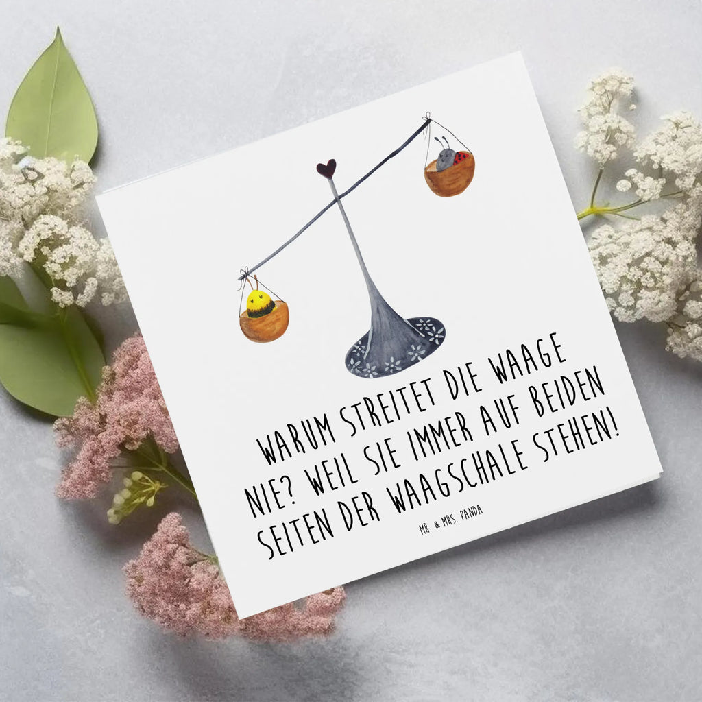 Deluxe Karte Waage Harmonie Hochwertige Grußkarte, Einladungskarte, Hochwertige Klappkarte, Glückwunschkarte, Grußkarte, Karte, Geburtstagskarte, Klappkarte, Hochzeitskarte, Tierkreiszeichen, Sternzeichen, Horoskop, Astrologie, Aszendent