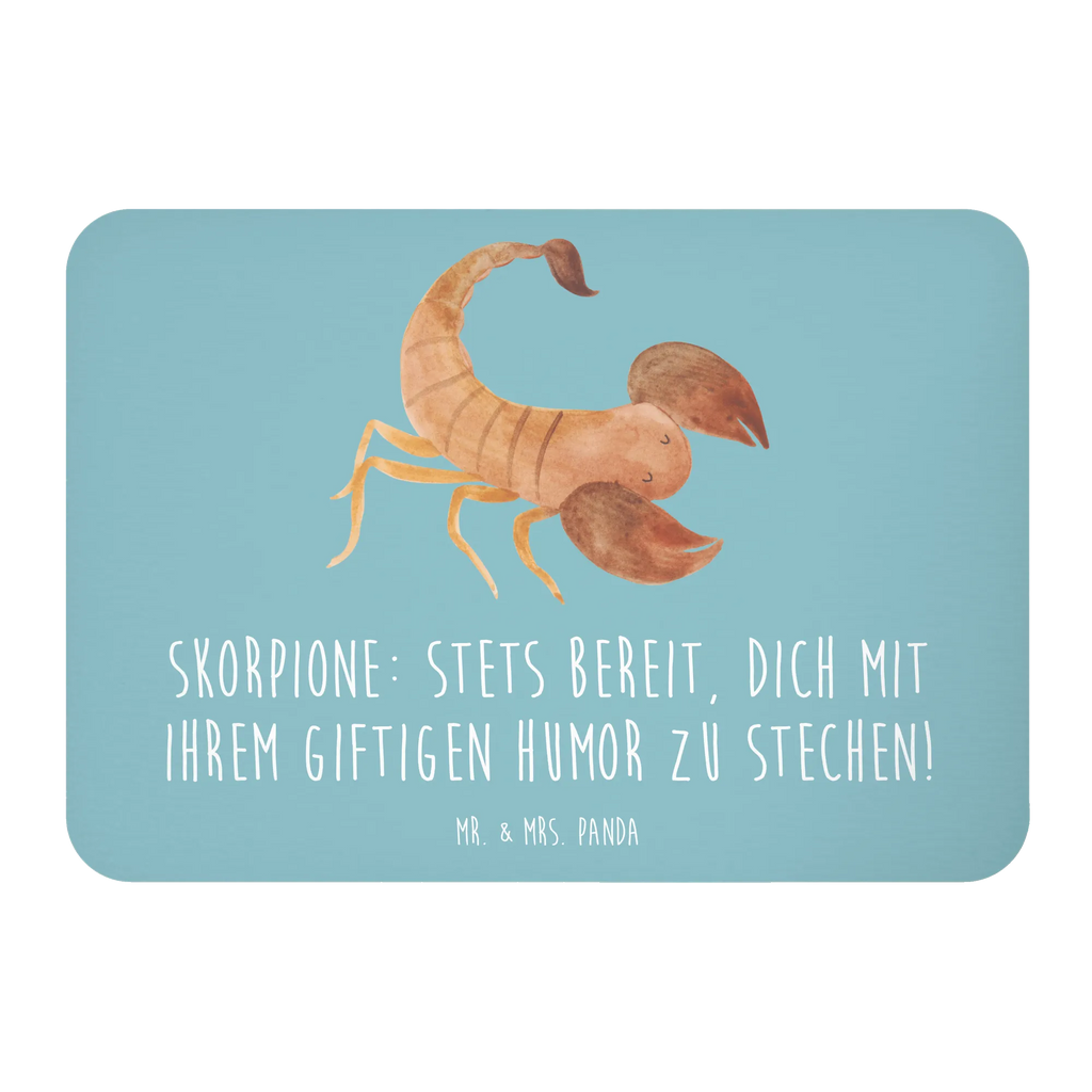 Magnet Skorpione: Stets bereit, dich mit ihrem giftigen Humor zu stechen! Souvenir Magnet, Kühlschrankmagnet, Whiteboard Magnet, Dekomagnet, Pinnwandmagnet, Motivmagnete, Kühlschrank Dekoration, Notiz Magnet, Tierkreiszeichen, Sternzeichen, Horoskop, Astrologie, Aszendent