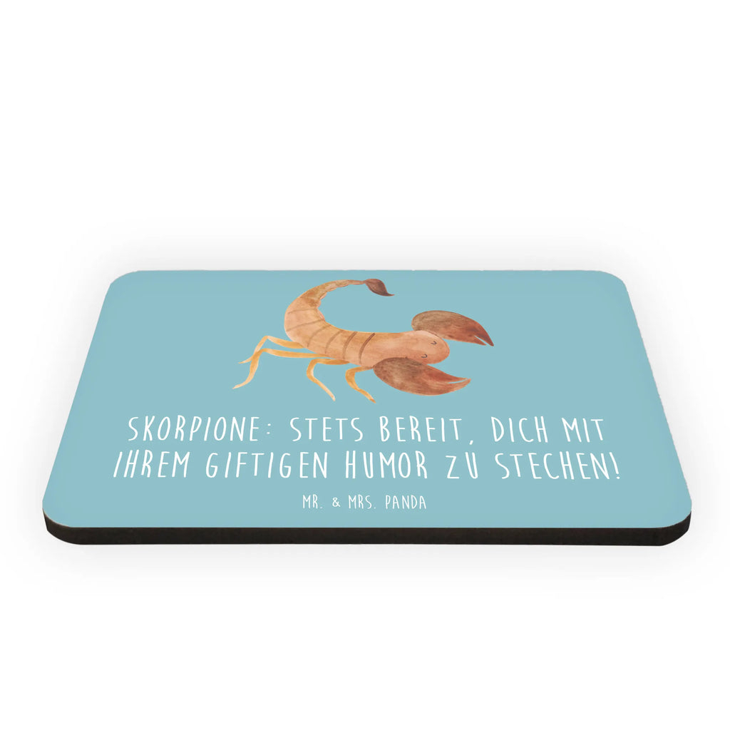 Magnet Skorpione: Stets bereit, dich mit ihrem giftigen Humor zu stechen! Souvenir Magnet, Kühlschrankmagnet, Whiteboard Magnet, Dekomagnet, Pinnwandmagnet, Motivmagnete, Kühlschrank Dekoration, Notiz Magnet, Tierkreiszeichen, Sternzeichen, Horoskop, Astrologie, Aszendent