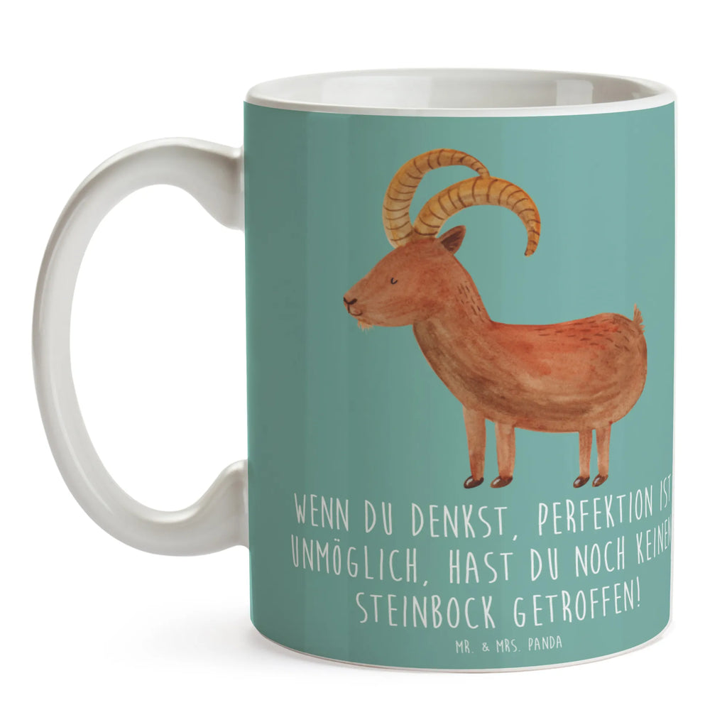 Mug Wenn du denkst, Perfektion ist unmöglich, hast du noch keinen Steinbock getroffen! Tasse mit Motiven, Kaffeetasse, Porzellantasse, Teetasse, Keramiktasse, Tasse, Tasse mit Zitaten, Bürotasse, Geschenktasse, Tierkreiszeichen, Sternzeichen, Horoskop, Astrologie, Aszendent