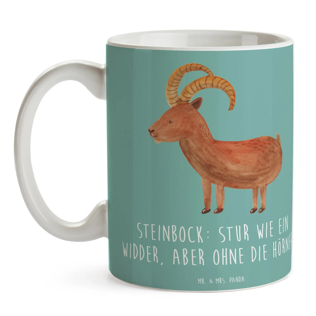 Mug Steinbock: Stur wie ein Widder, aber ohne die Hörner. Porzellantasse, Keramiktasse, Tasse mit Zitaten, Bürotasse, Tasse, Geschenktasse, Teetasse, Tasse mit Motiven, Kaffeetasse, Tierkreiszeichen, Sternzeichen, Horoskop, Astrologie, Aszendent